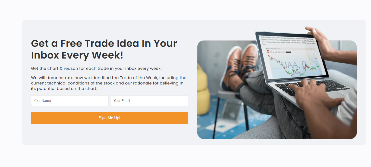 The Trade-Ideas platform interface showing trade ideas ai strategy alerts in action.
